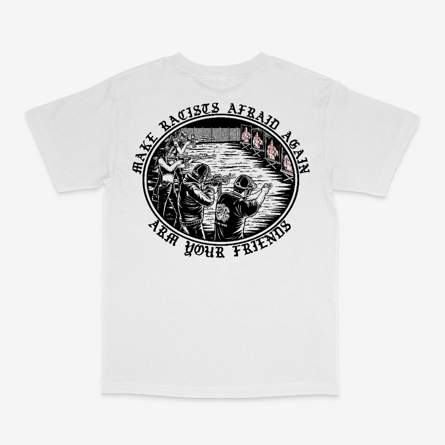 MAKE RACISTS AFRAID AGAIN CLASSIC TEE