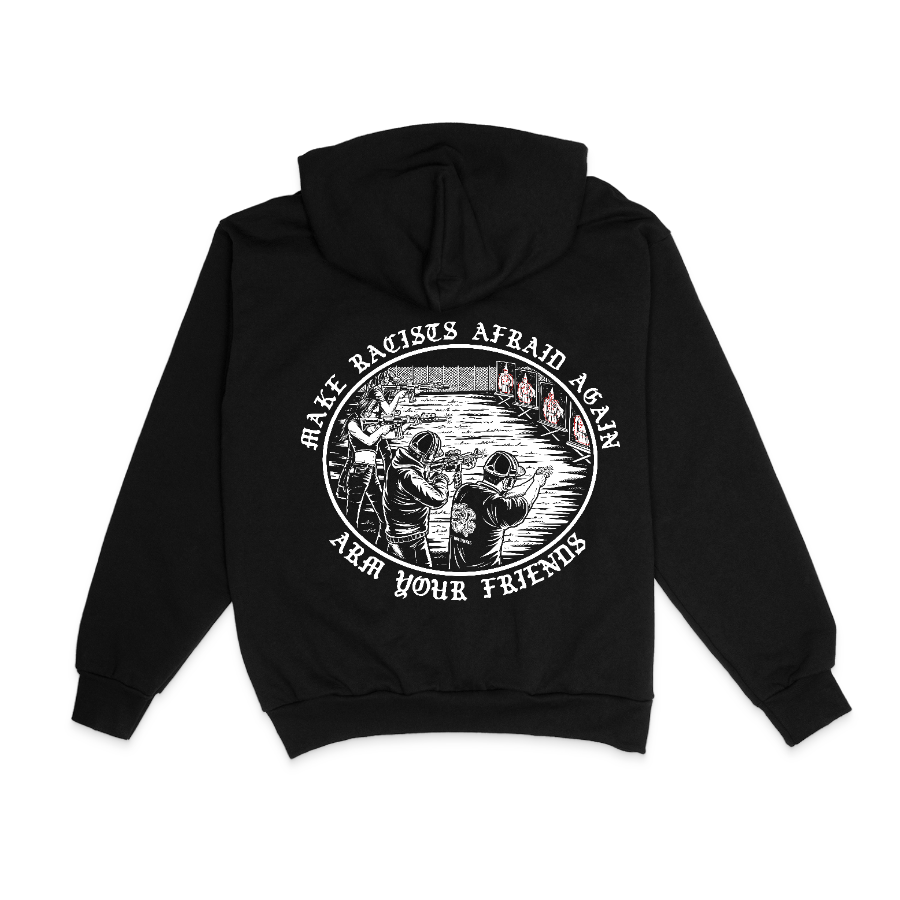 MAKE RACISTS AFRAID AGAIN HOODIE
