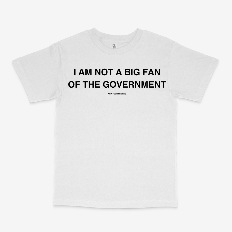 I AM NOT A BIG FAN CLASSIC TEE (MONOCHROME)