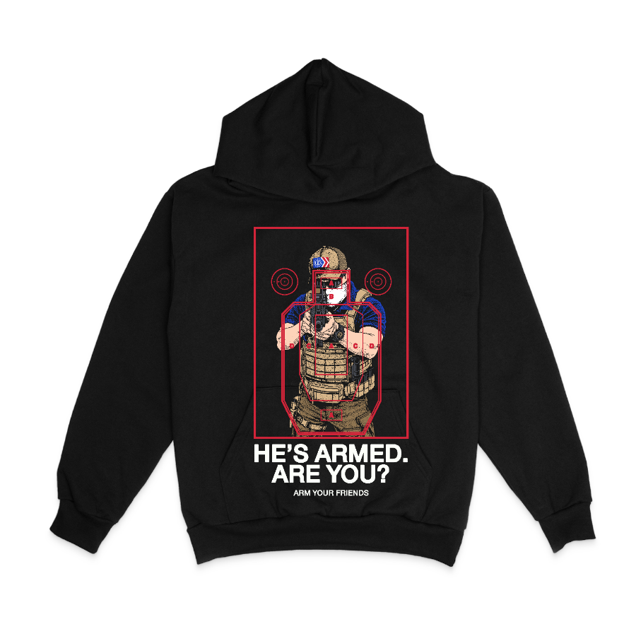 KHAKI KLAN HOODIE (FRONT ONLY)