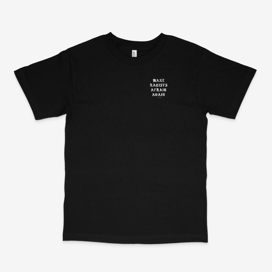 MRAA JUST TEXT CLASSIC TEE (DOUBLE SIDED)