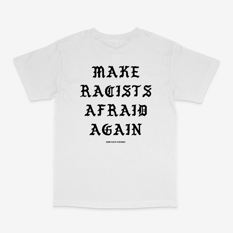 MRAA JUST TEXT CLASSIC TEE (DOUBLE SIDED)