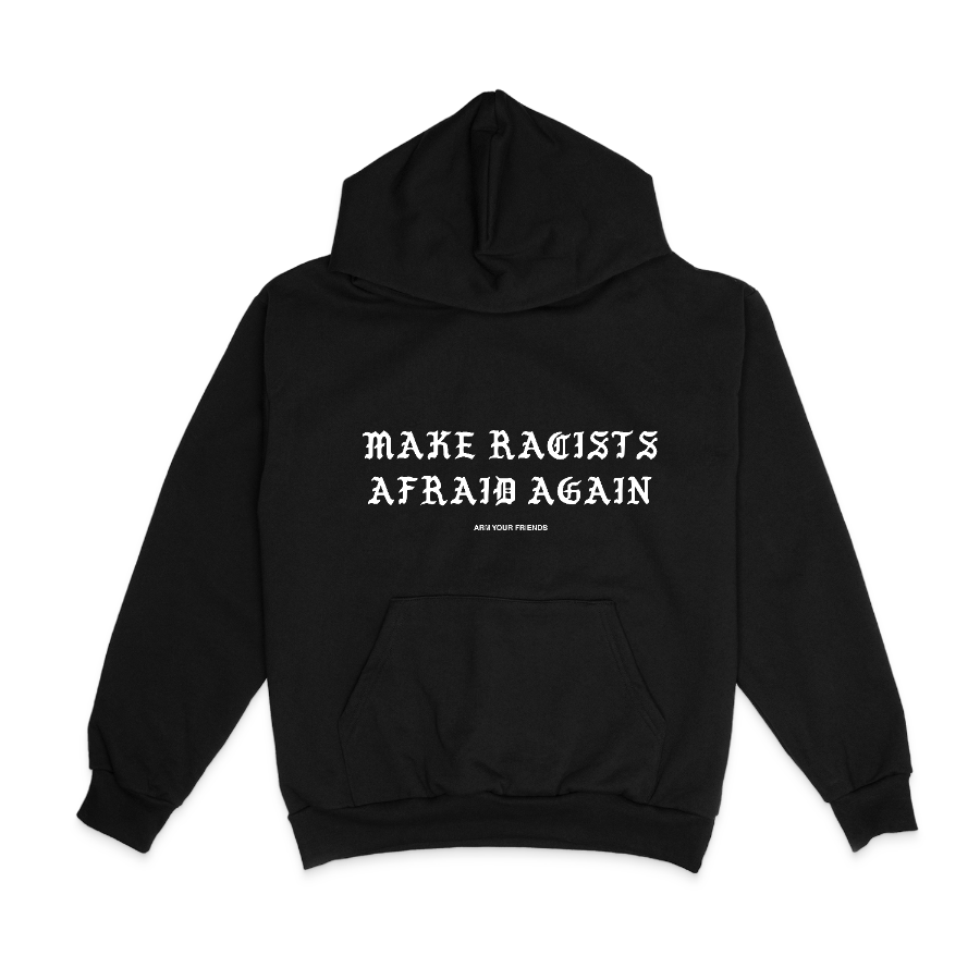 MRAA JUST TEXT HOODIE (FRONT ONLY)