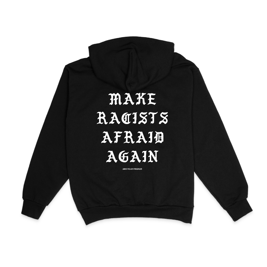 MRAA JUST TEXT HOODIE (DOUBLE SIDED)
