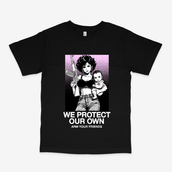 WE PROTECT OUR OWN NC CLASSIC TEE (FRONT ONLY)