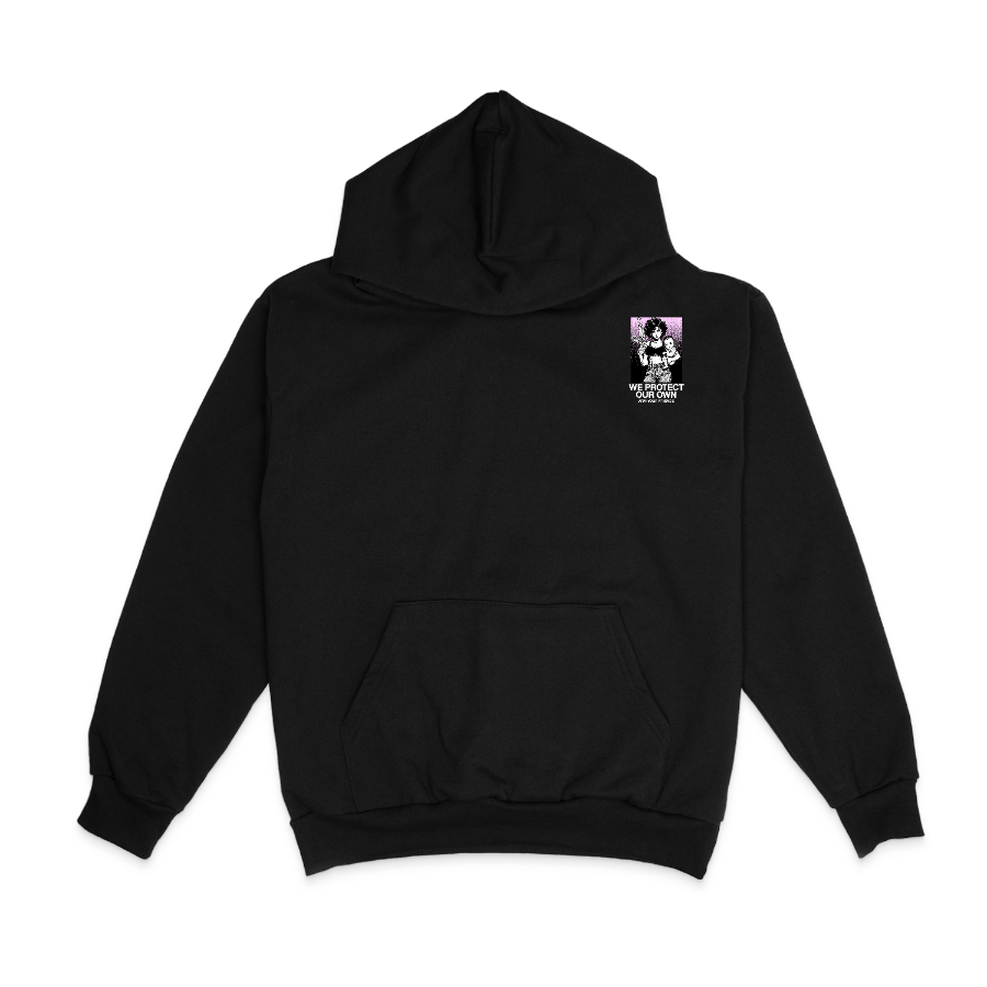 WE PROTECT OUR OWN NC HOODIE (DOUBLE SIDED)