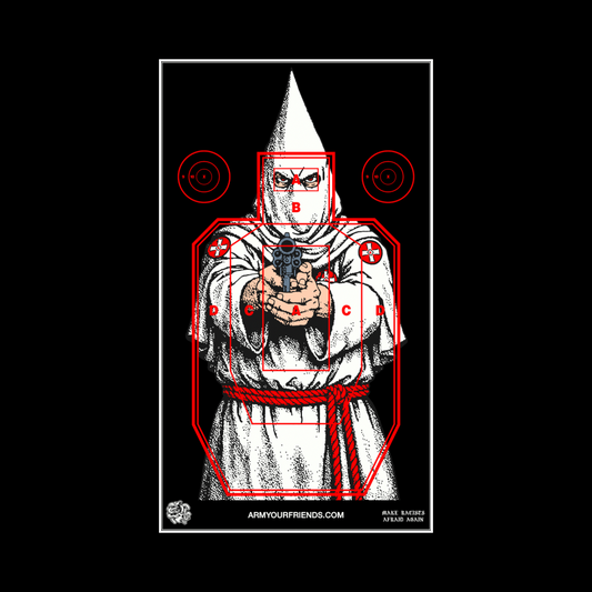 Range Target Pack: Make Racists Afraid Again (4-Pack)