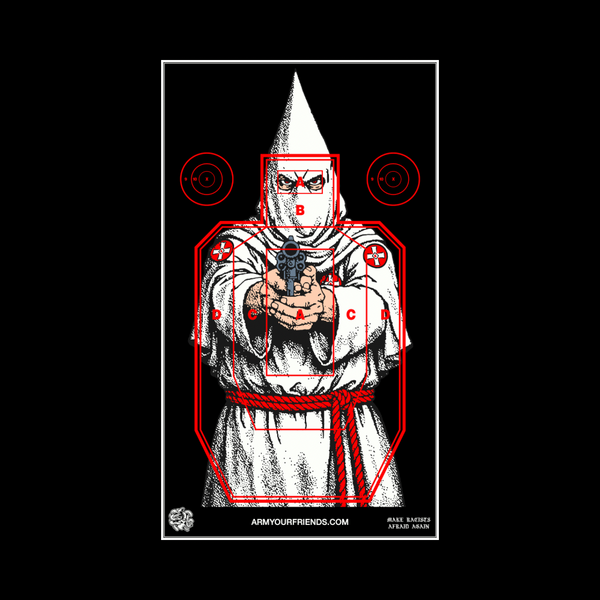 Range Target Pack: Make Racists Afraid Again (4-Pack)