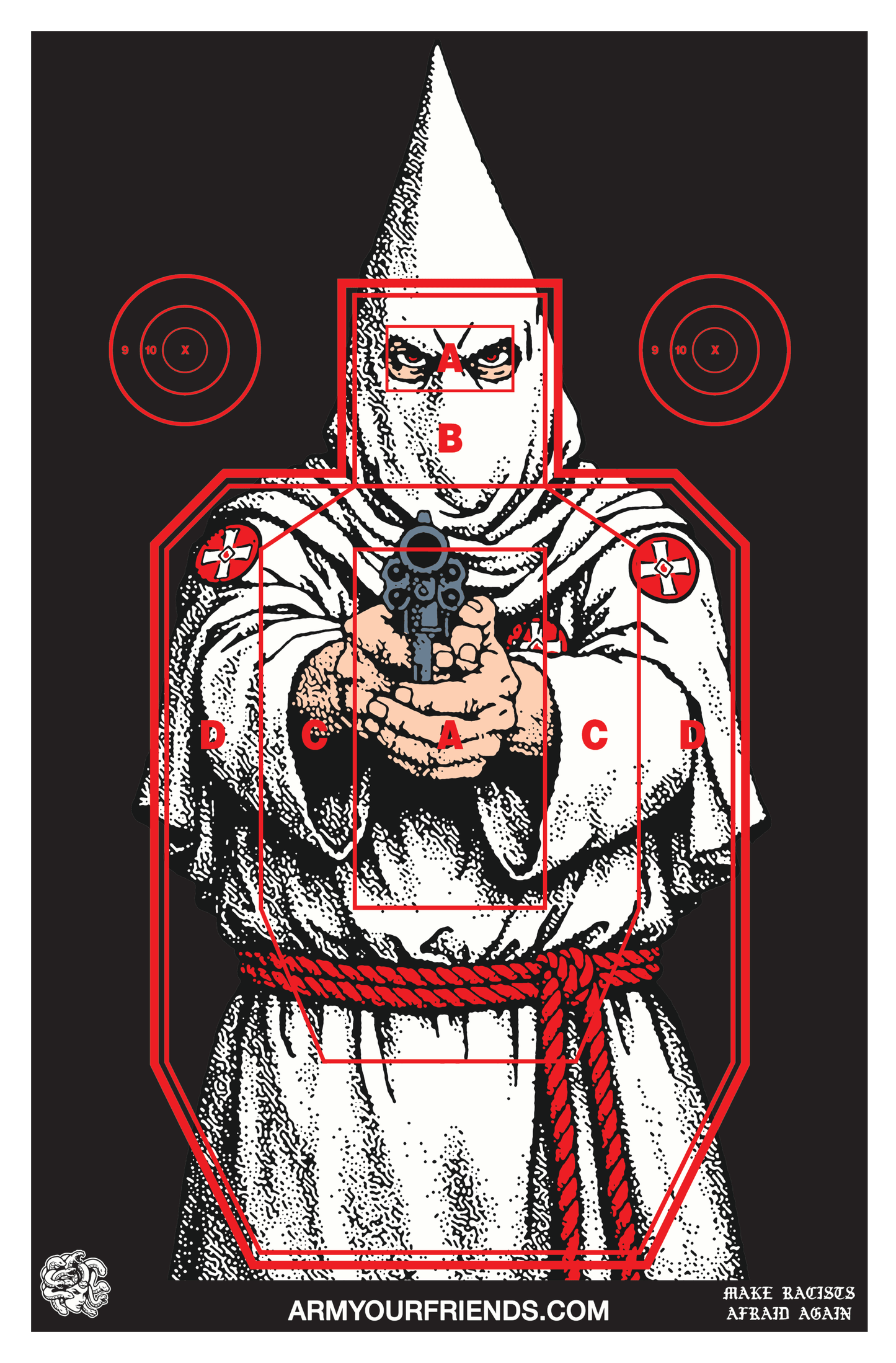Range Target: Make Racists Afraid Again