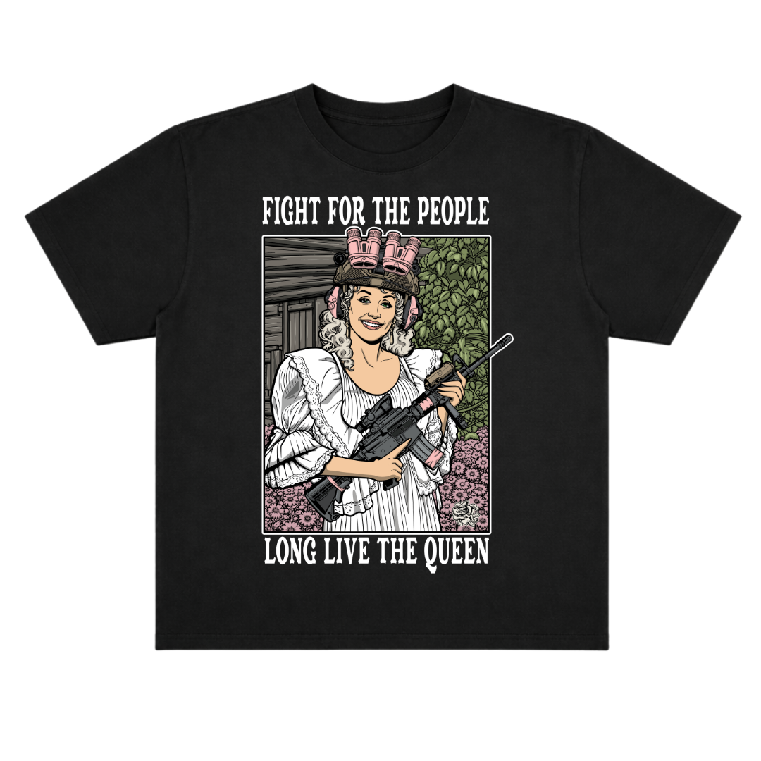 LONG LIVE DOLLY OVERSIZE TEE (FRONT ONLY)