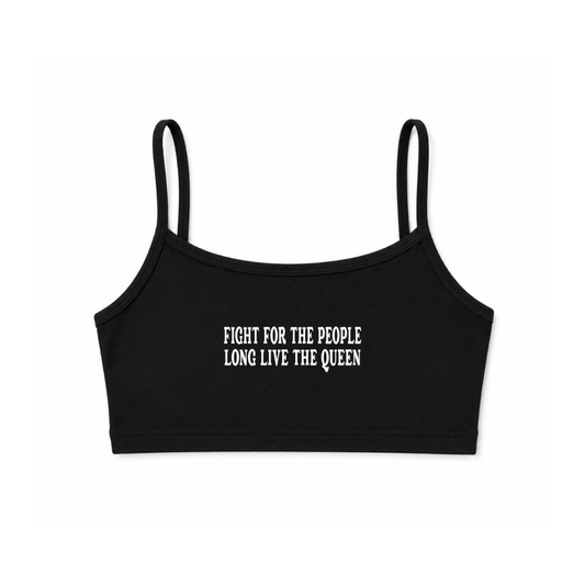 LONG LIVE DOLLY BRALETTE - TEXT