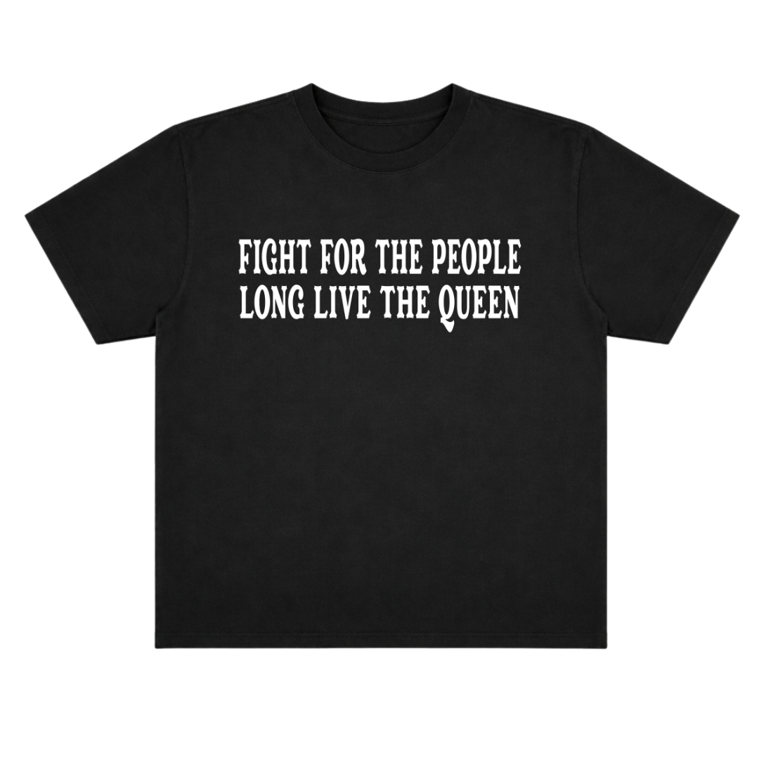LONG LIVE DOLLY OVERSIZE TEE (FRONT ONLY) - TEXT