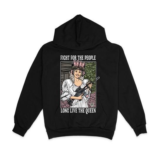 LONG LIVE DOLLY HOODIE (FRONT ONLY)