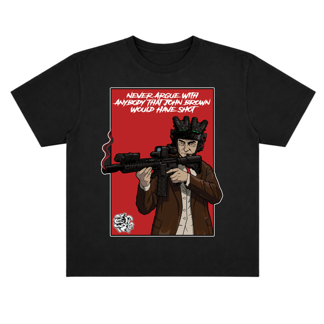 THE RAIDER OVERSIZE TEE (FRONT ONLY)