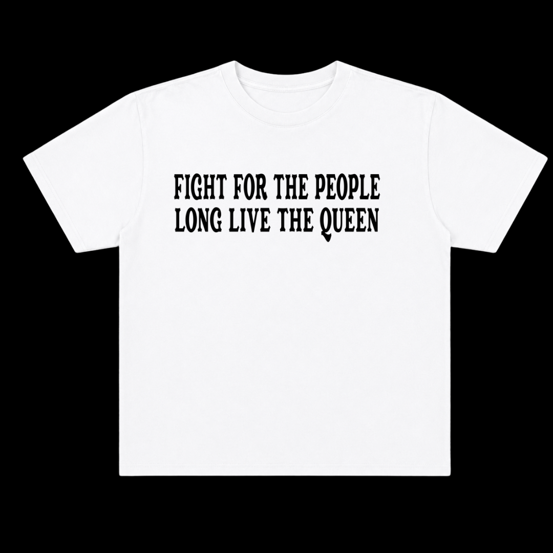 LONG LIVE DOLLY OVERSIZE TEE (FRONT ONLY) - TEXT