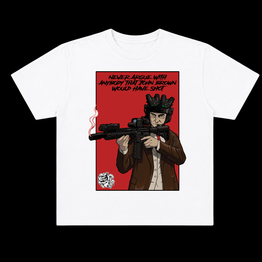 THE RAIDER OVERSIZE TEE (FRONT ONLY)