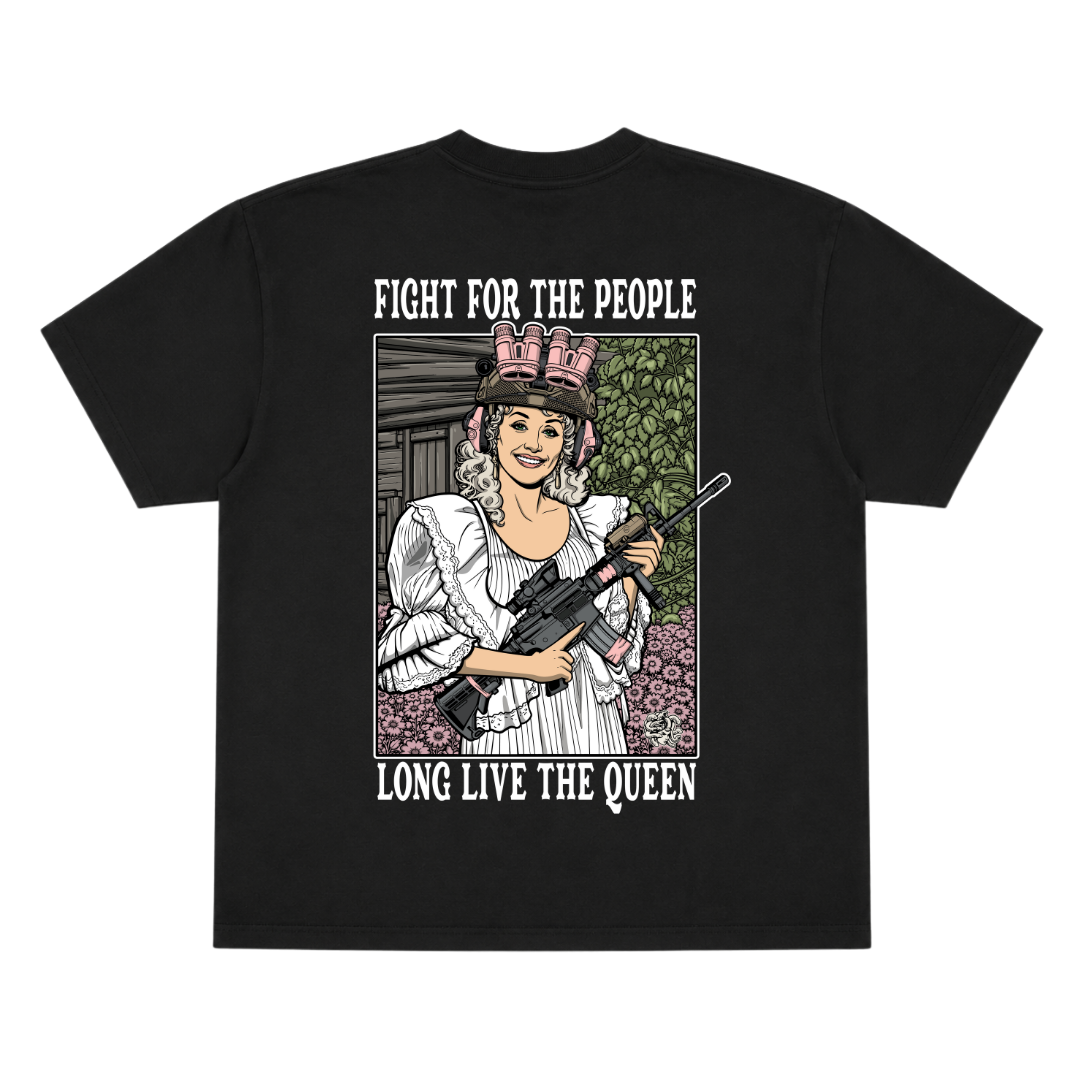 LONG LIVE DOLLY OVERSIZE TEE (DOUBLE SIDED)