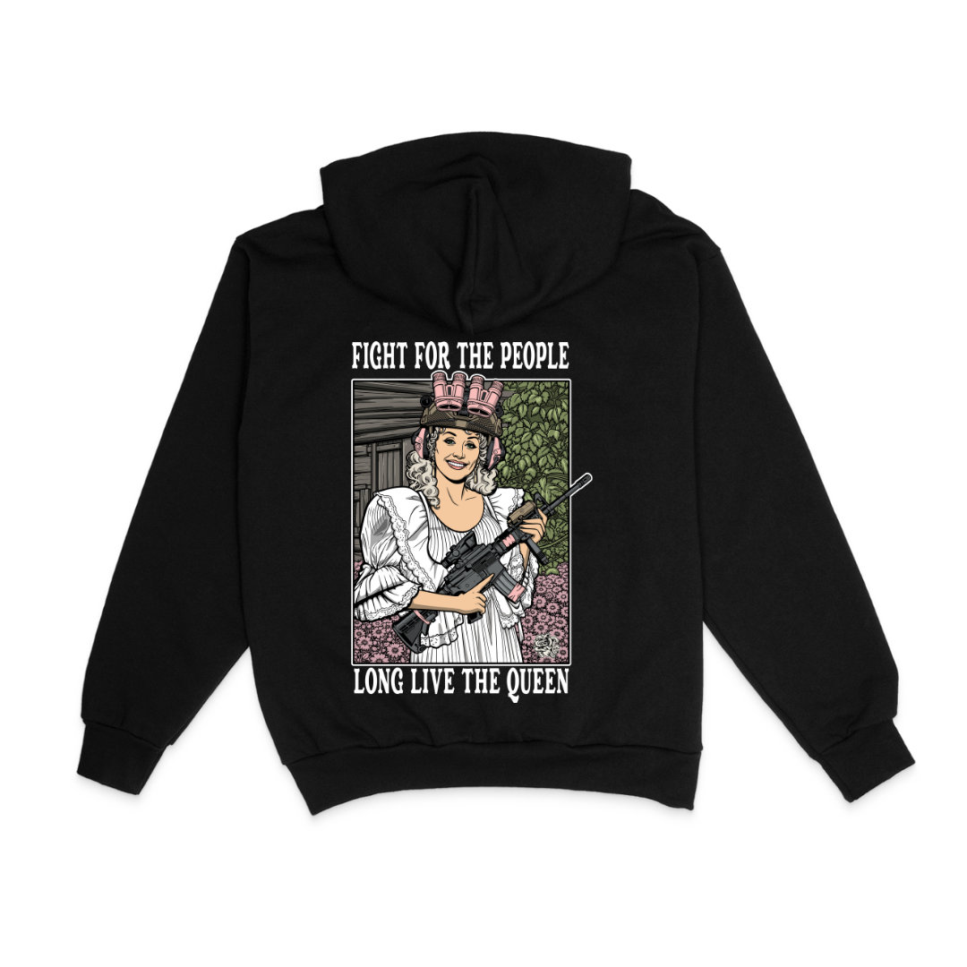 LONG LIVE DOLLY HOODIE (DOUBLE SIDED)