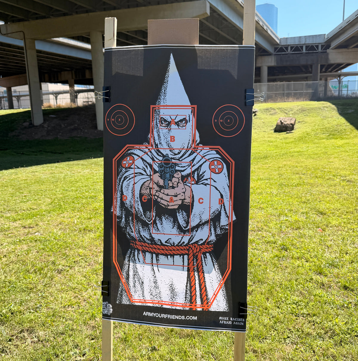 Range Target Pack: Make Racists Afraid Again (4-Pack)