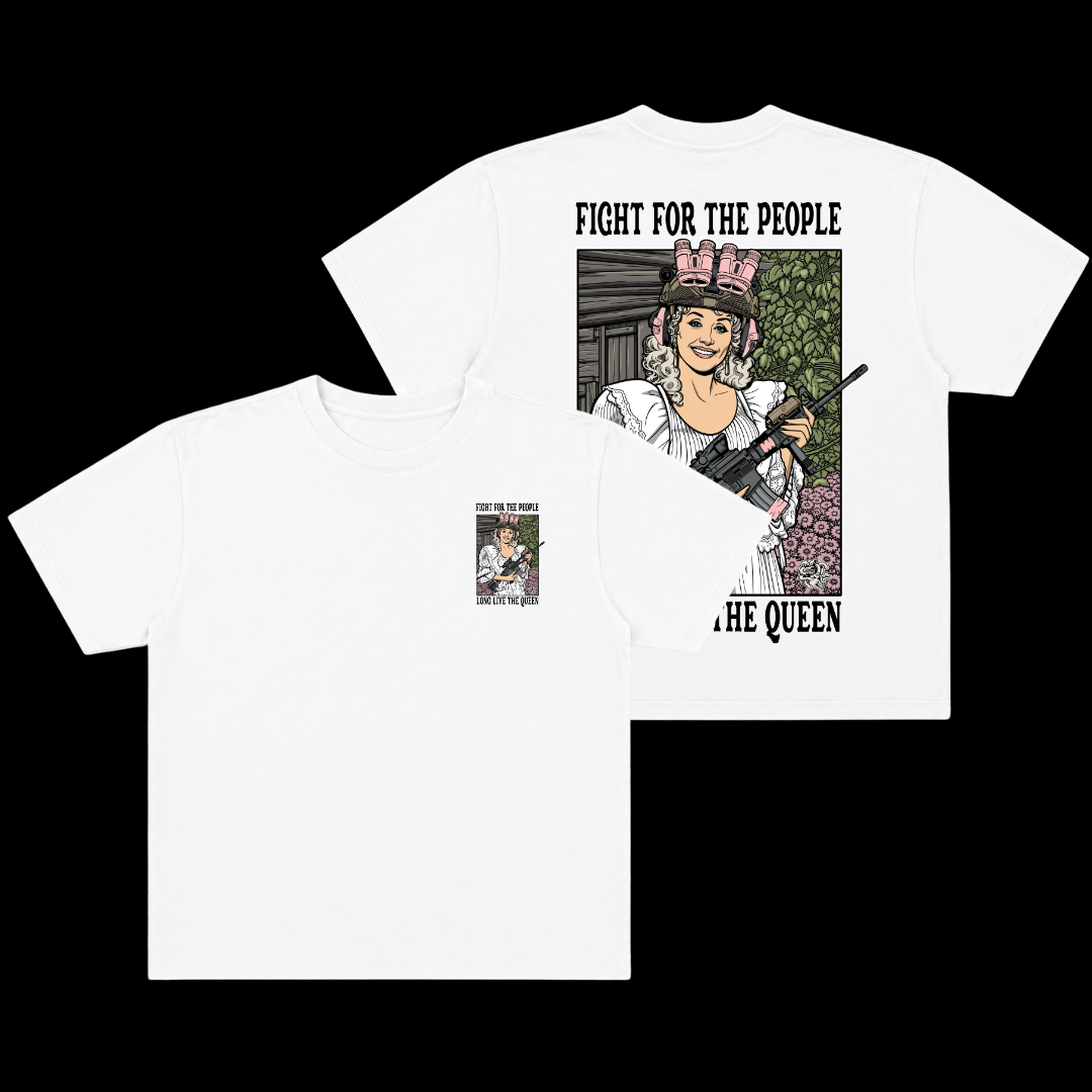 LONG LIVE DOLLY OVERSIZE TEE (DOUBLE SIDED)