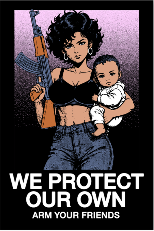 WE PROTECT OUR OWN - STICKER PACK (2-PACK)
