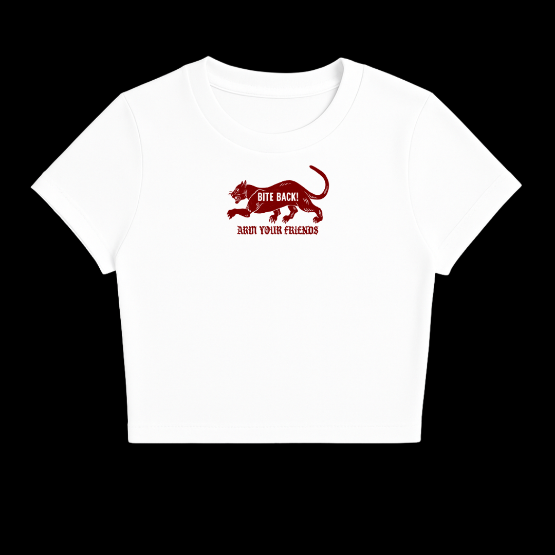BITE BACK BABY TEE (RED)