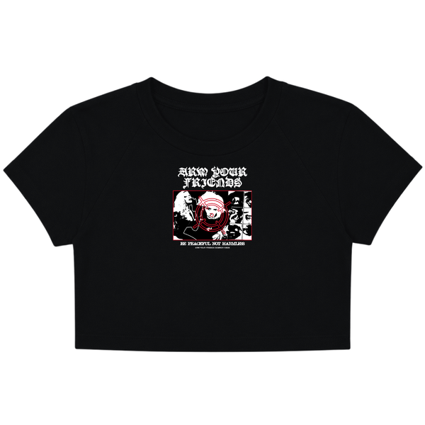 BE PEACEFUL NOT HARMLESS BABY TEE (FRONT ONLY)