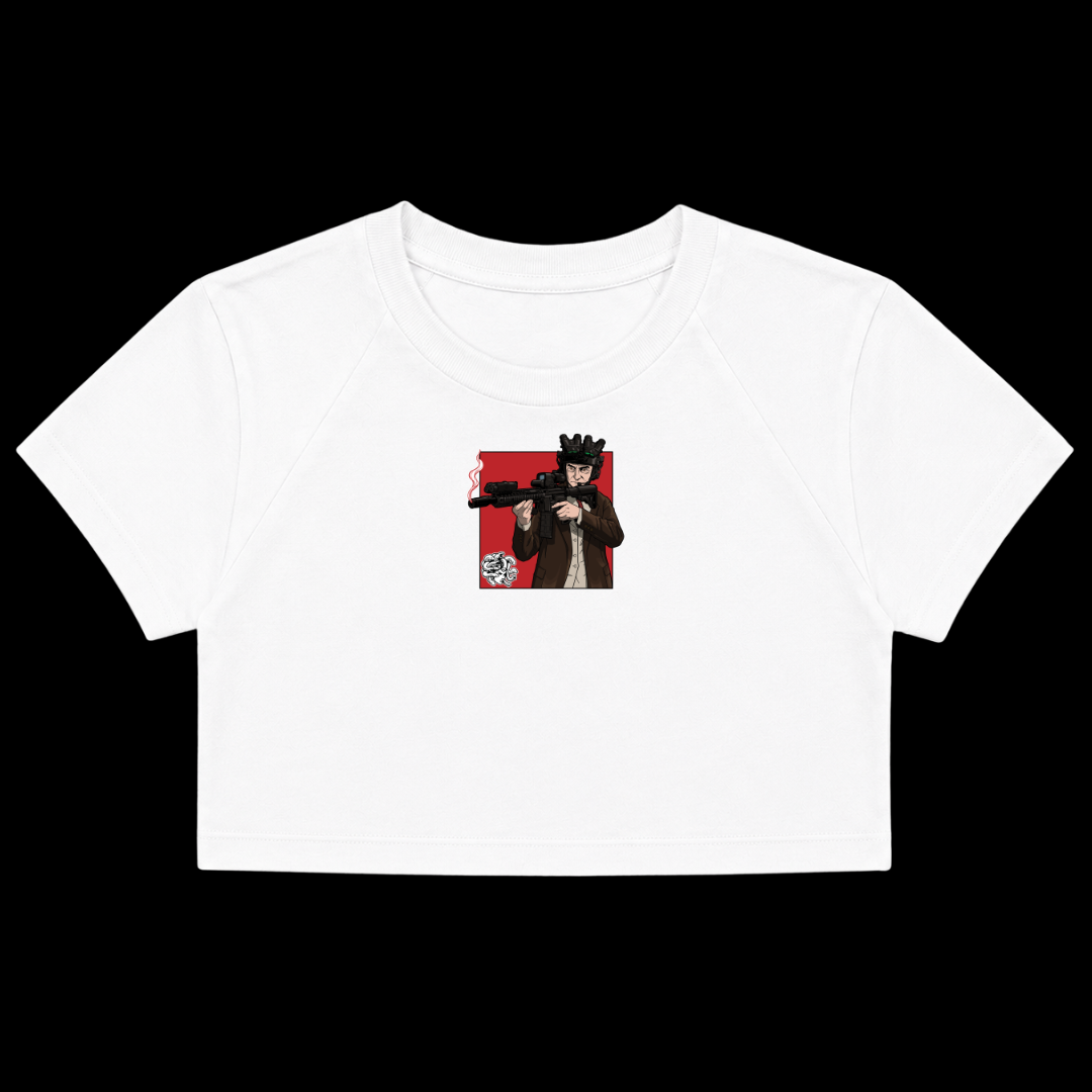 THE RAIDER BABY TEE (FRONT ONLY)
