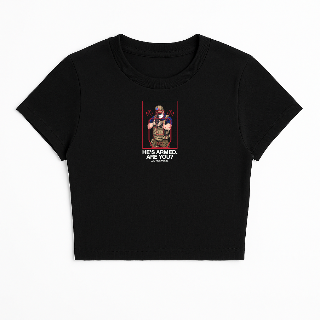 KHAKI KLAN BABY TEE (FRONT ONLY)
