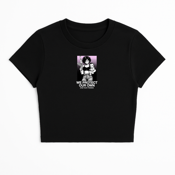WE PROTECT OUR OWN NC BABY TEE (FRONT ONLY)