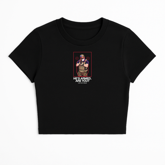 KHAKI KLAN BABY TEE (FRONT ONLY)