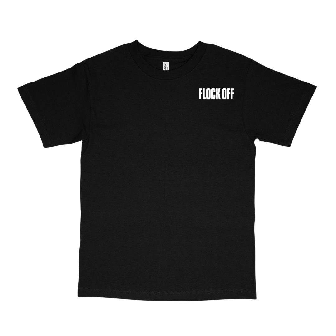 FLOCK OFF CLASSIC TEE (DOUBLE SIDED)