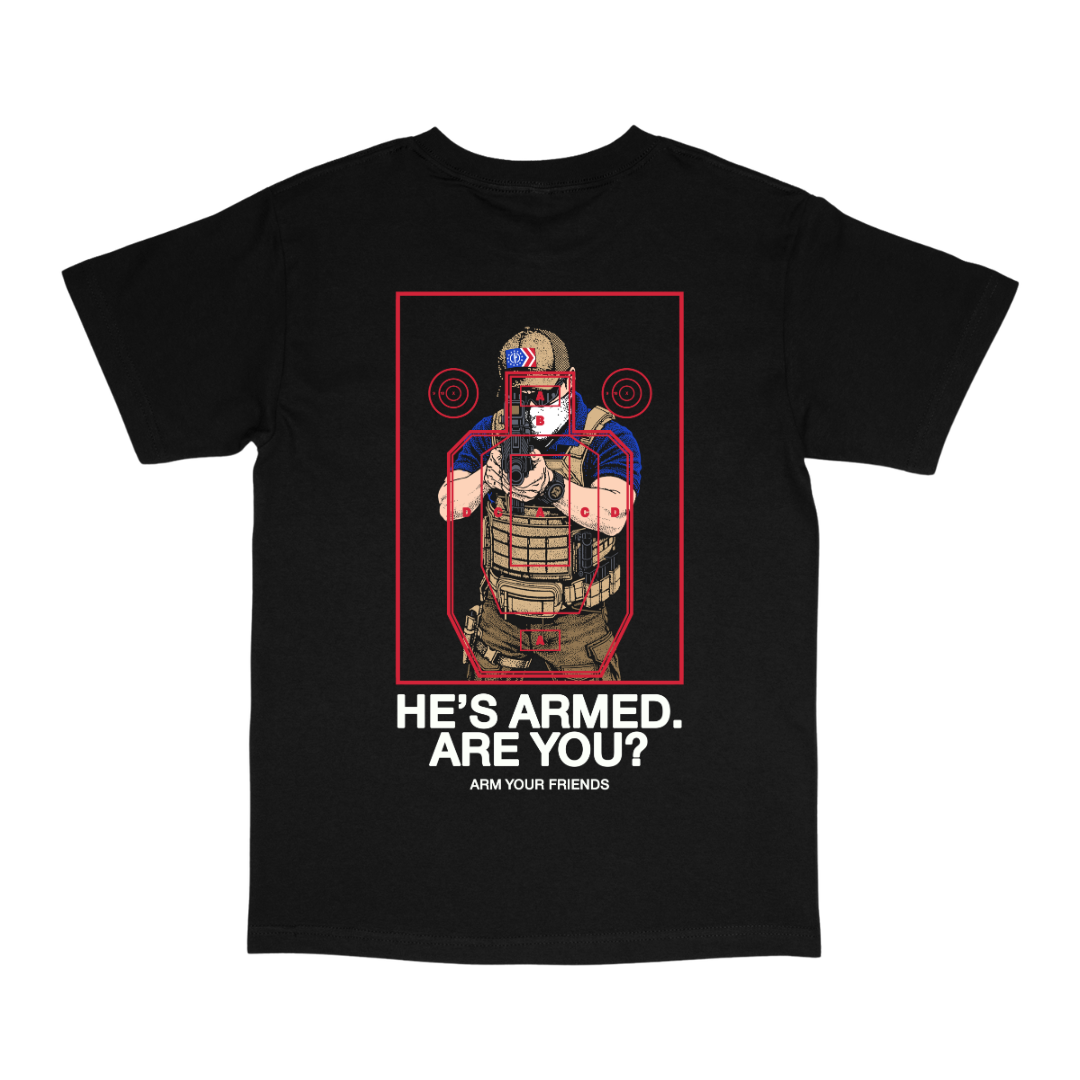 KHAKI KLAN CLASSIC TEE (DOUBLE SIDED)