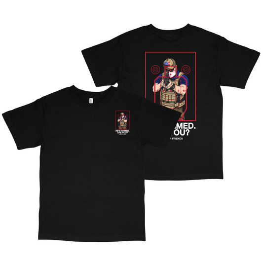 KHAKI KLAN CLASSIC TEE (DOUBLE SIDED)