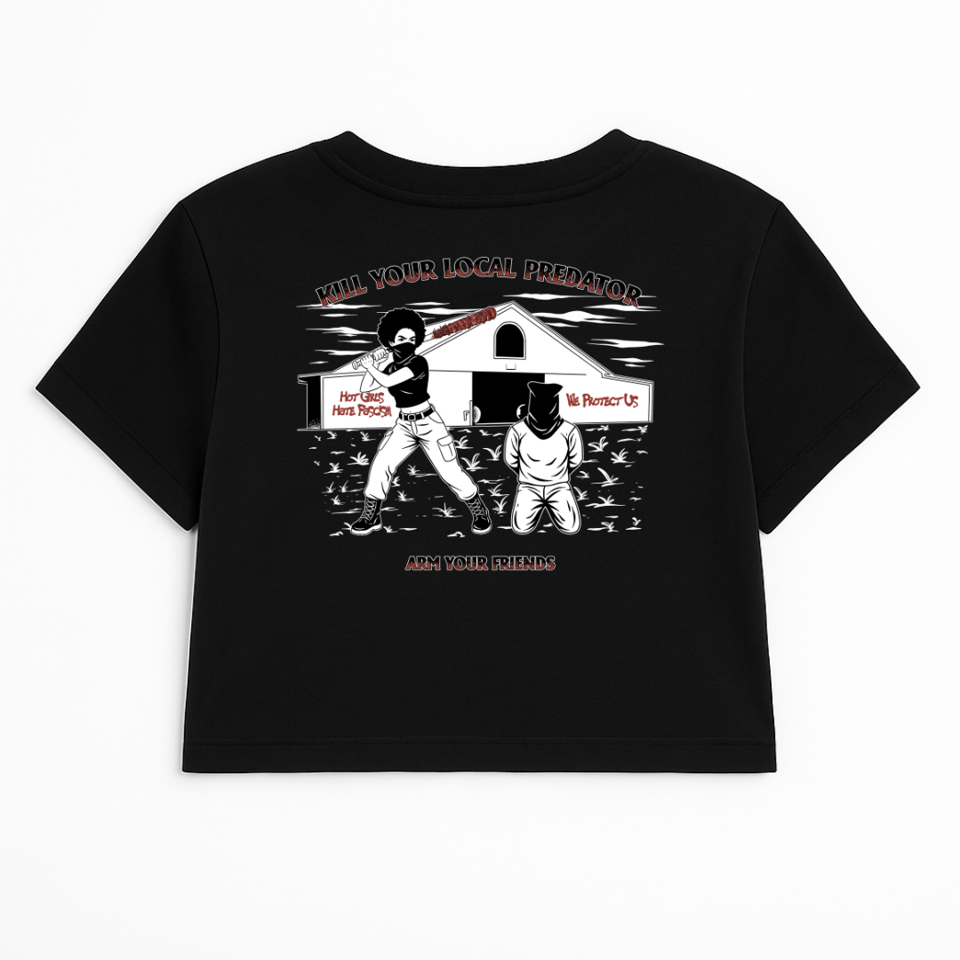 KYLP CROP TEE (DOUBLE SIDED)