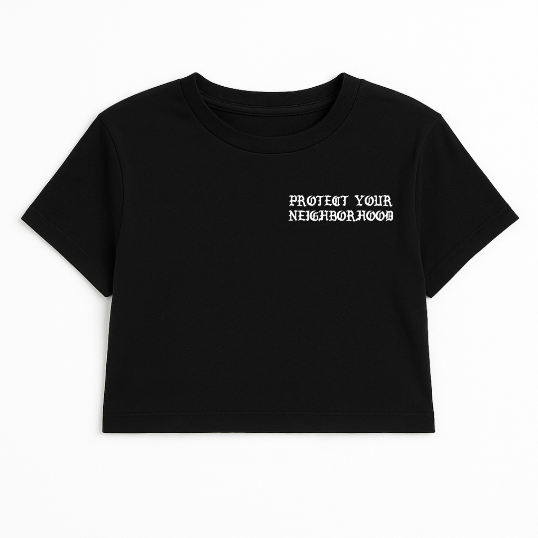 PROTECTOR CROP TEE – RED