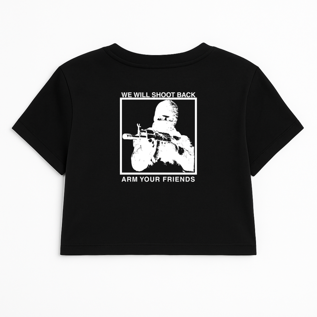 WWSB CROP TEE (DOUBLE SIDED)