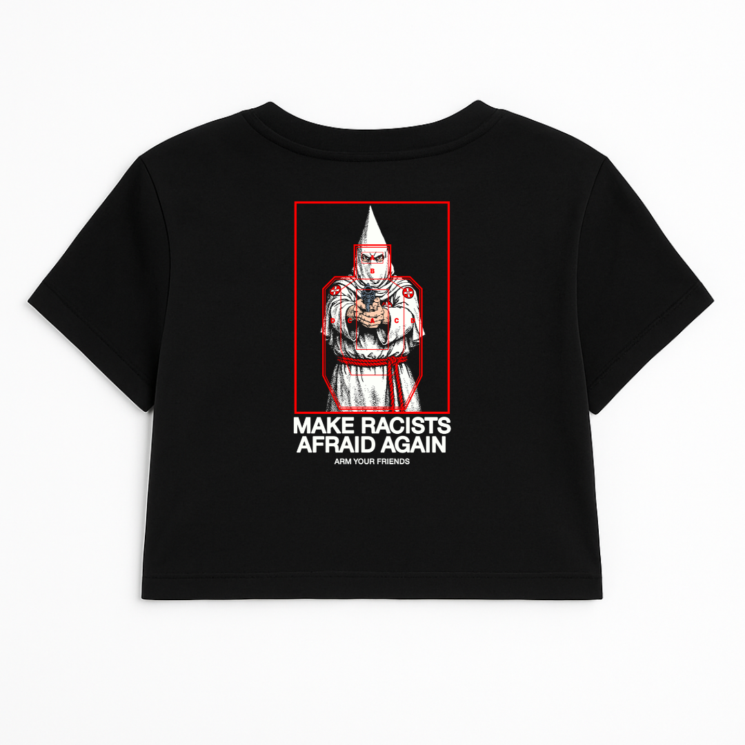 MRAA CROP TEE (DOUBLE SIDED)