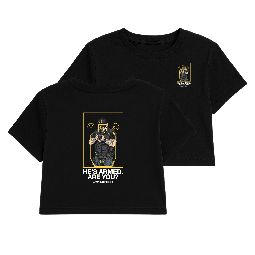 SAD BOYS CROP TEE (DOUBLE SIDED)