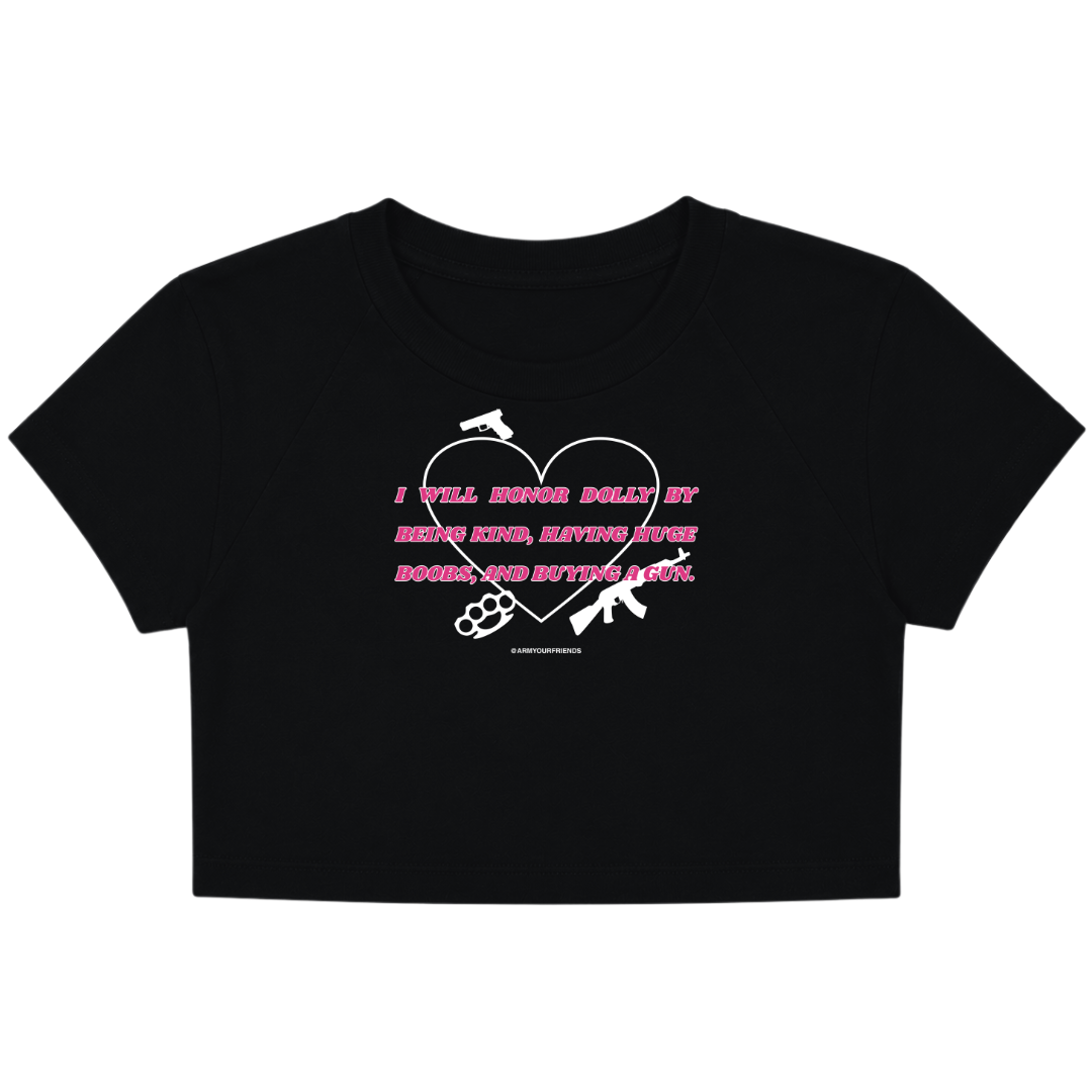 DO IT FOR DOLLY BABY TEE (FRONT ONLY)