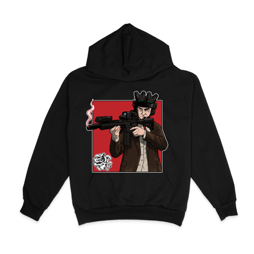 THE RAIDER HOODIE (FRONT ONLY)