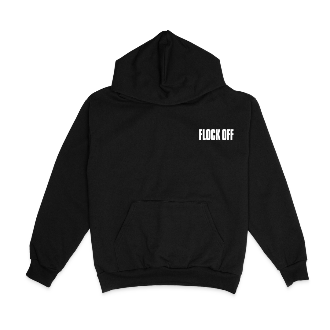 FLOCK OFF HOODIE (DOUBLE SIDED)