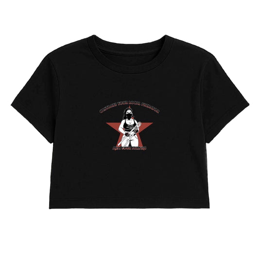 CYLP CROP TEE (FRONT ONLY)