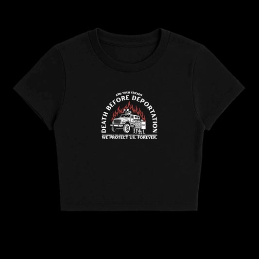 ENEMIES OF THE PEOPLE BABY TEE