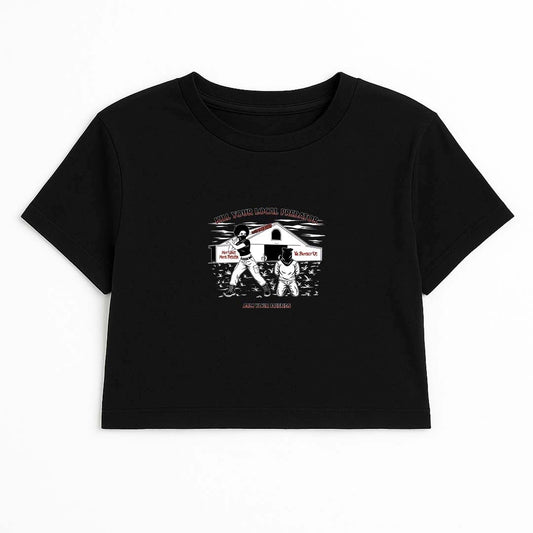 KYLP CROP TEE (FRONT ONLY)