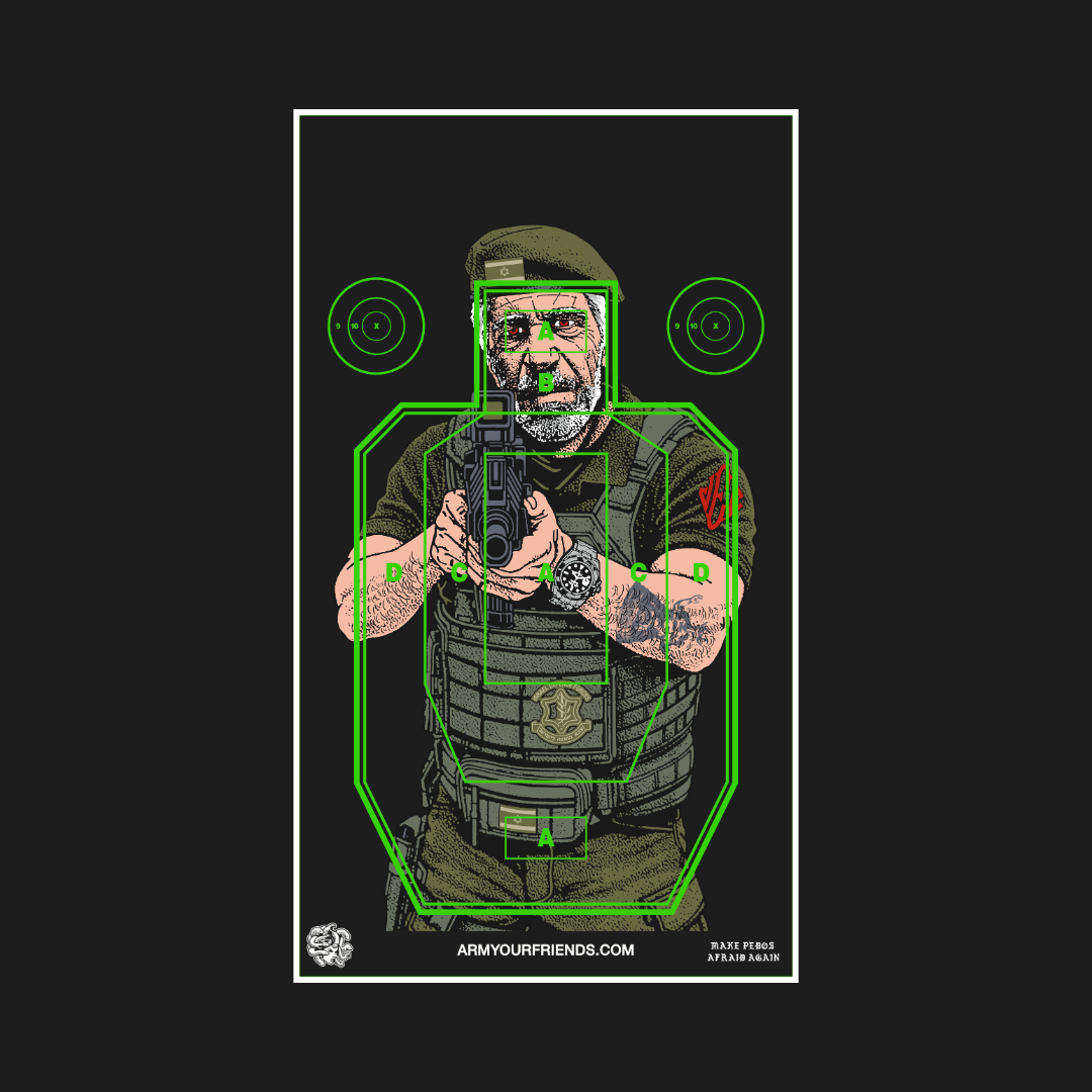 Range Target Pack: Make Pedos Afraid Again (4-Pack)