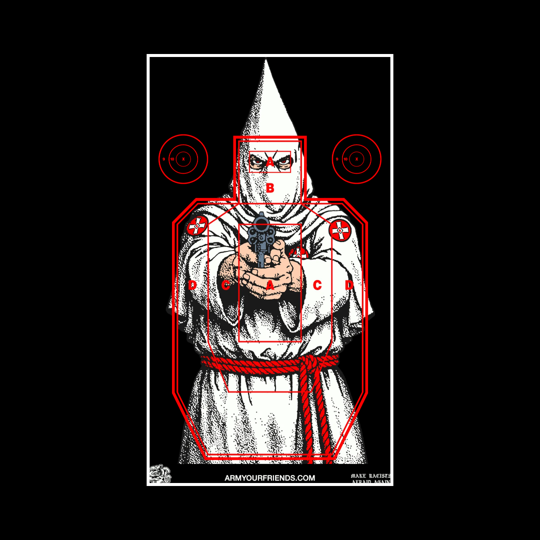 Range Target: Make Racists Afraid Again