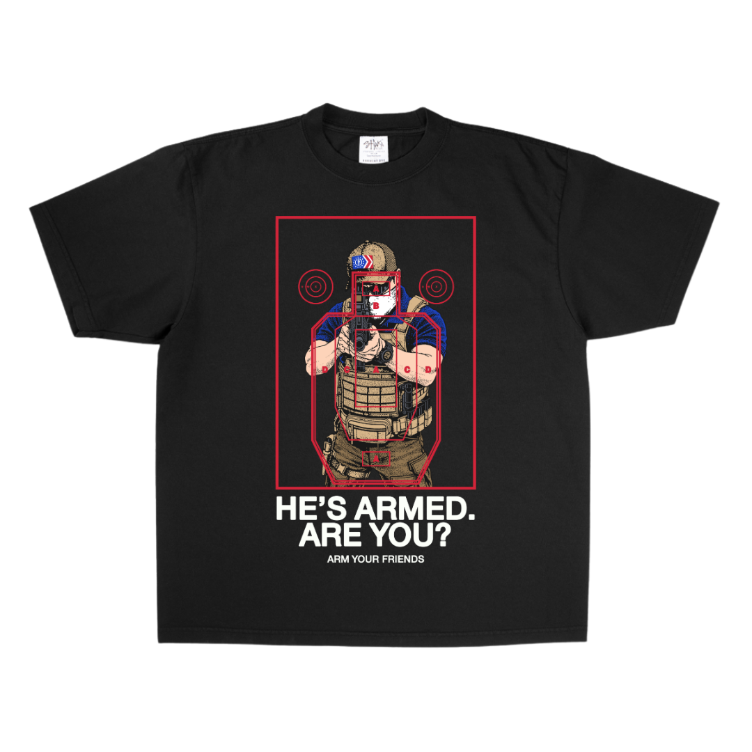 KHAKI KLAN OVERSIZE TEE (FRONT ONLY)