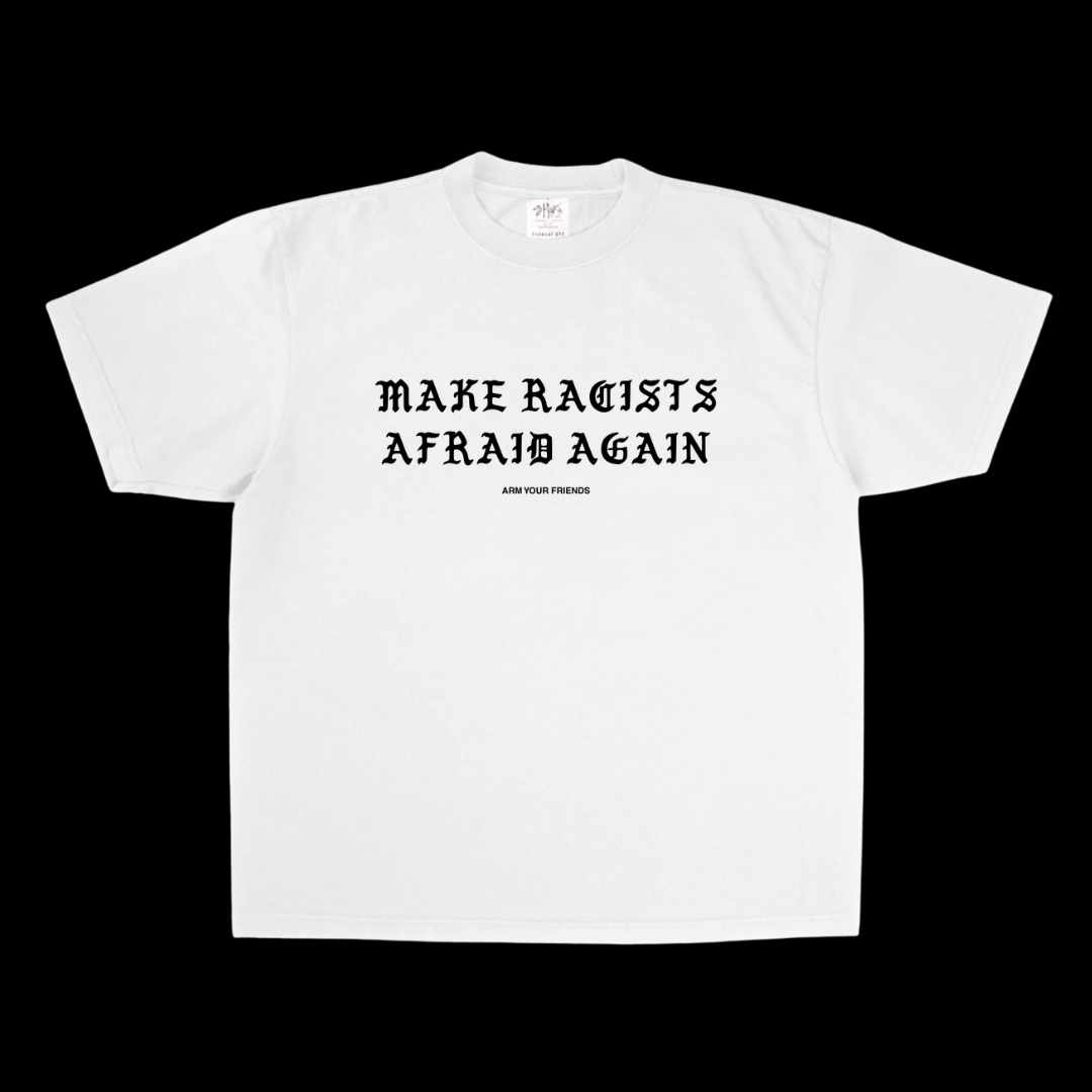 MRAA JUST TEXT OVERSIZE TEE (FRONT ONLY)