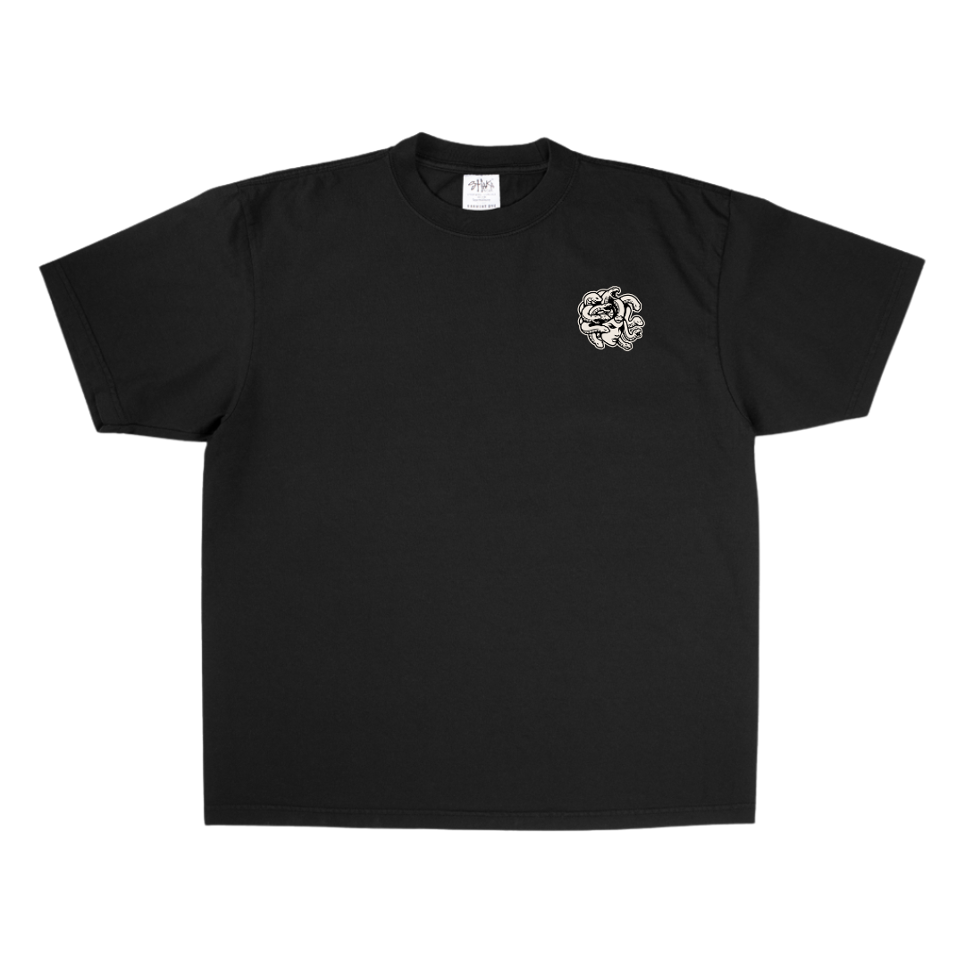 FOREVER OVERSIZE TEE (DOUBLE SIDED) - LEFT CHEST